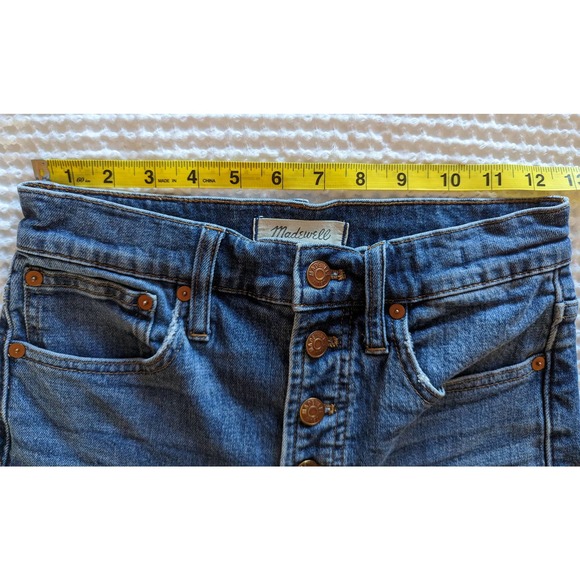 Madewell The Perfect Vintage Crop High Rise Jeans Size 24 - Picture 10 of 14